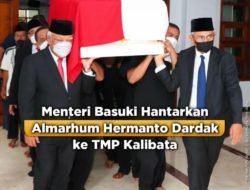 Pemakaman Wakil Menteri Pekerjaan Umum (PU) Periode 2009-2014 DR Ir. Achmad Hermanto Dardak, M.Sc., Ph.D Dilaksanakan Dengan Secara Kenegaraan