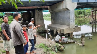 Polrestabes Medan Imbau Warga di Bantaran Sungai Sunggal Kanan Jangan Buang Sampah Sembarangan