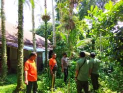 Cegah Karhutla, Polsek Pancur Batu Imbau Warga tidak Melakukan Pembakaran Hutan dan Lahan