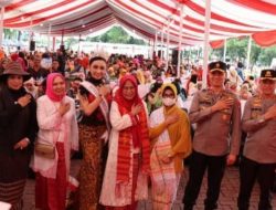 Kapolrestabes Medan Hadiri Parade dan Gebyar Kebaya 2022 Goes to Unesco