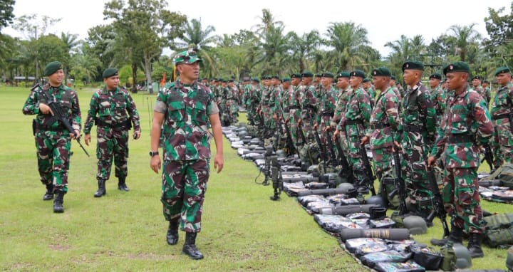 Uji Tingkat Kesiapsiagaan, Prajurit Yonif Raider 100/PS Menerima Kunjungan Pabandya 2/Siaga Spaban