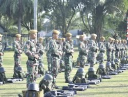 Kunjungi Yonarmed 2/105 -Tarik/KS, Tim Sopsad Menguji Alarm Kesiapsiagaan Prajurit