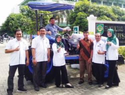 FP UISU Menerima Bantuan Satu Unit Traktor Roda 4 Dari Kementan RI