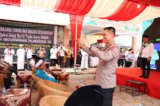 Wakapolda Sumut Hadiri Silaturahmi dan Dialog Kebangsaan Dengan Tuan Guru Batak