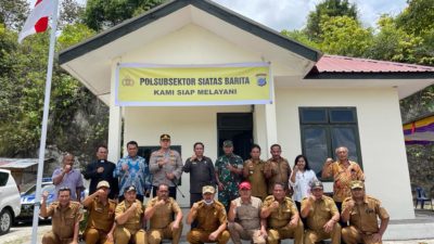 Kapolres Taput Kukuhkan Polsubsektor Siatas Barita Untuk Memberikan Pelayanan Yang Lebih Baik Kepada Masyarakat