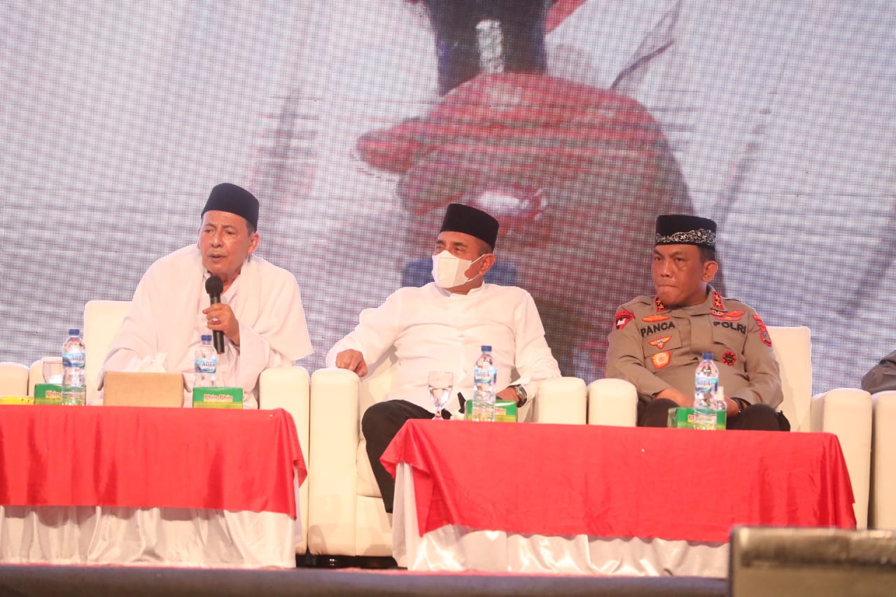 Kapolda Sumut Sambut Hangat Habib Luthfi