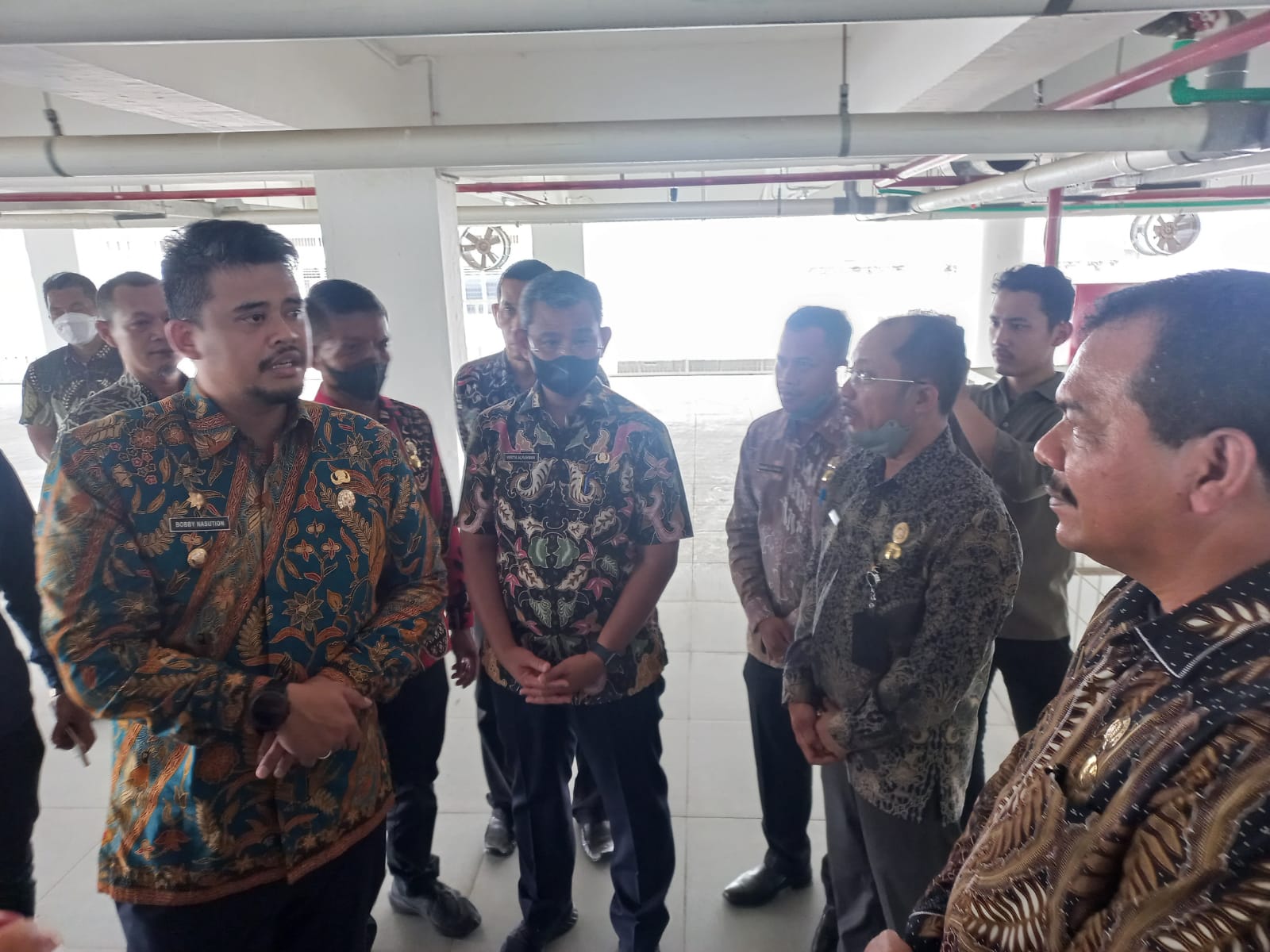 Percepat Pengoperasionalan, Wali Kota Medan Dan Dirjen Cipta Karya Tinjau Pasar Aksara