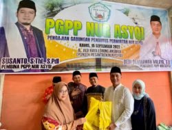 Ketum AMPG Sumut Hadiri Pengajian Bersama Komunitas PGPP Nur Asyqi