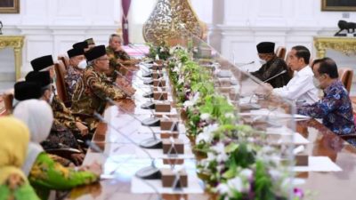 Presiden Joko Widodo Terima Pimpinan Pusat Muhammadiyah