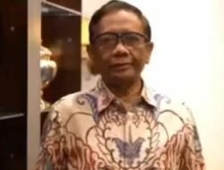 Mahfud Desak UU Perampasan Aset Segera Disahkan