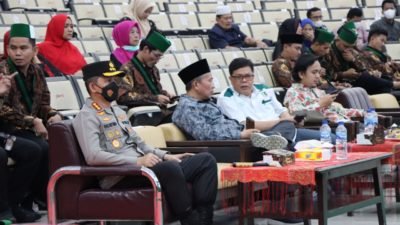 Kapolrestabes Medan Hadiri Talk Show dan Pelantikan Pengurus Badko HMI dan KOHATI Sumut 2021-2023