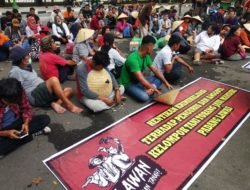 Kawal Unjuk Rasa, KTTJM Tuntut Dewan Fasilitasi Konflik