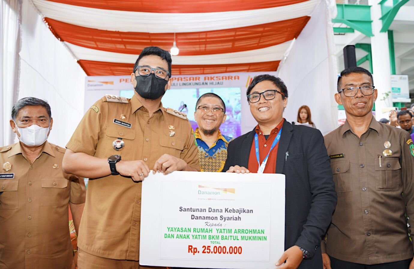 Resmikan Pasar Aksara, Wali Kota: Semoga Bawa Keberkahan dan Kesejahteraan
