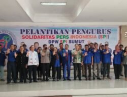 Wakili Kapolrestabes Medan, Kasat Binmas Hadiri Pelantikan Pengurus DPW SPI Sumut dan DPD SPI se-Sumut