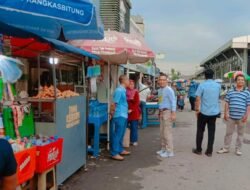 Tingkatkan Kedisiplinan Pedagang di Pasar Rangkasbitung, Disperindag Kabupaten Lebak Lakukan Monitoring