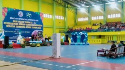 Polrestabes Medan Kawal Pengamanan HUT ke-57 PGI Sumut
