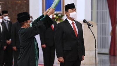 Presiden Lantik Gubernur dan Wakil Gubernur DIY Periode 2022-2027