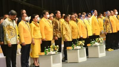 Presiden Jokowi Hadiri Puncak Peringatan HUT ke-58 Partai Golkar