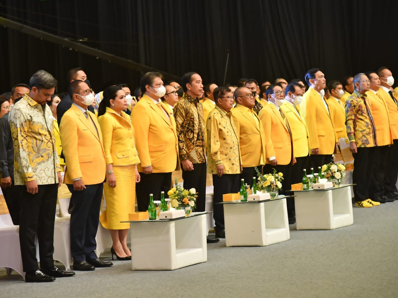 Presiden Jokowi Hadiri Puncak Peringatan HUT ke-58 Partai Golkar