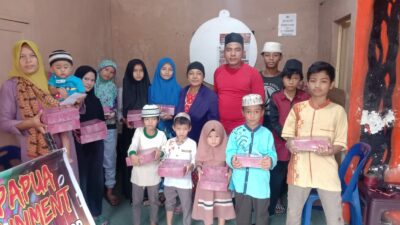 Hut Ke-26 Ketua Ranting PP Tegal Rejo, Santuni Anak Yatim