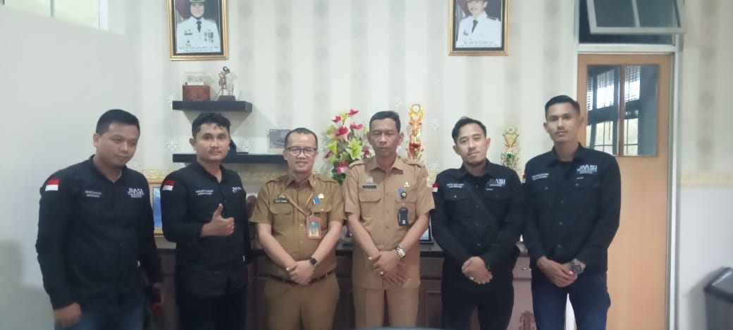 Persiapan Pelantikan, Calon Pengurus JMSI Lebak Roadshow ke OPD