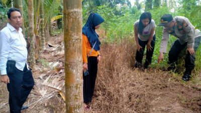 Heboh..!!! Warga Desa Teluk Pakedai Hulu Temukan Sosok Bayi Tanpa Dosa Dibuang Orang Tuanya