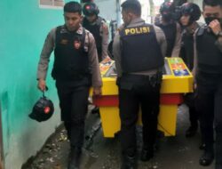 Berantas Judi, Polsek Percut Sei Tuan Amankan 3 Unit Mesin Ikan di Bantaran Rel Kereta Api Pasar VII Tembung