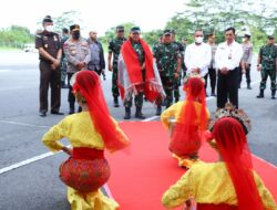 Pangdam I/BB Bersama Forkopimda Sumut Sambut Kedatangan Kasad di KNIA