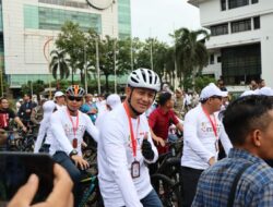 Kapolrestabes Medan Hadiri Gowes Santai IMT GT GCMC 2022