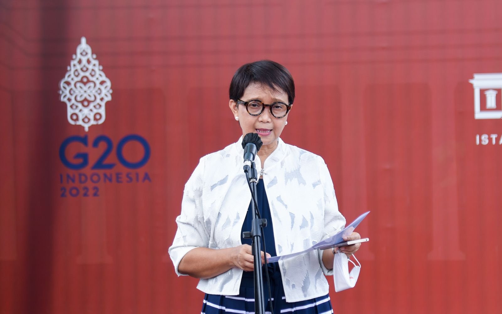 Presiden Jokowi Terima Laporan Menlu Terkait Persiapan Penyelenggaraan KTT G20