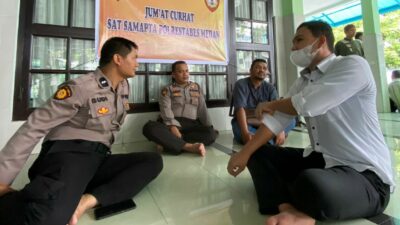 Sat Samapta Polrestabes Medan Gelar Jum'at Curhat Tampung Keluh Kesah Masyarakat