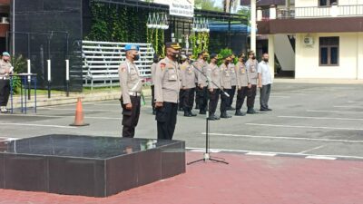 Kapolrestabes Medan Ingatkan Kepada Anggota Jauhi Narkoba, Bakal Dapat Sanksi