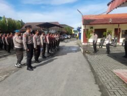 Saat Pimpin Apel Pagi, Ini Yang Disampaikan Kasat Samapta Polrestabes Medan Kepada Anggotanya