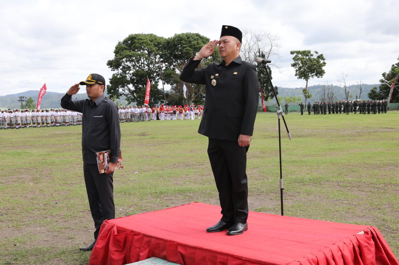 Bupati Tapanuli Utara Pimpin Upacara Memperingati Hari Pahlawan