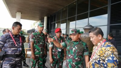 Kasad Cek Kesiapan Akhir Pos Komando Kesehatan G20 Bali