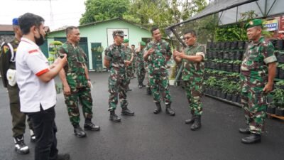Bersama Wartawan, Danrem 064/MY Ajak Sukseskan Program Ketahanan Pangan