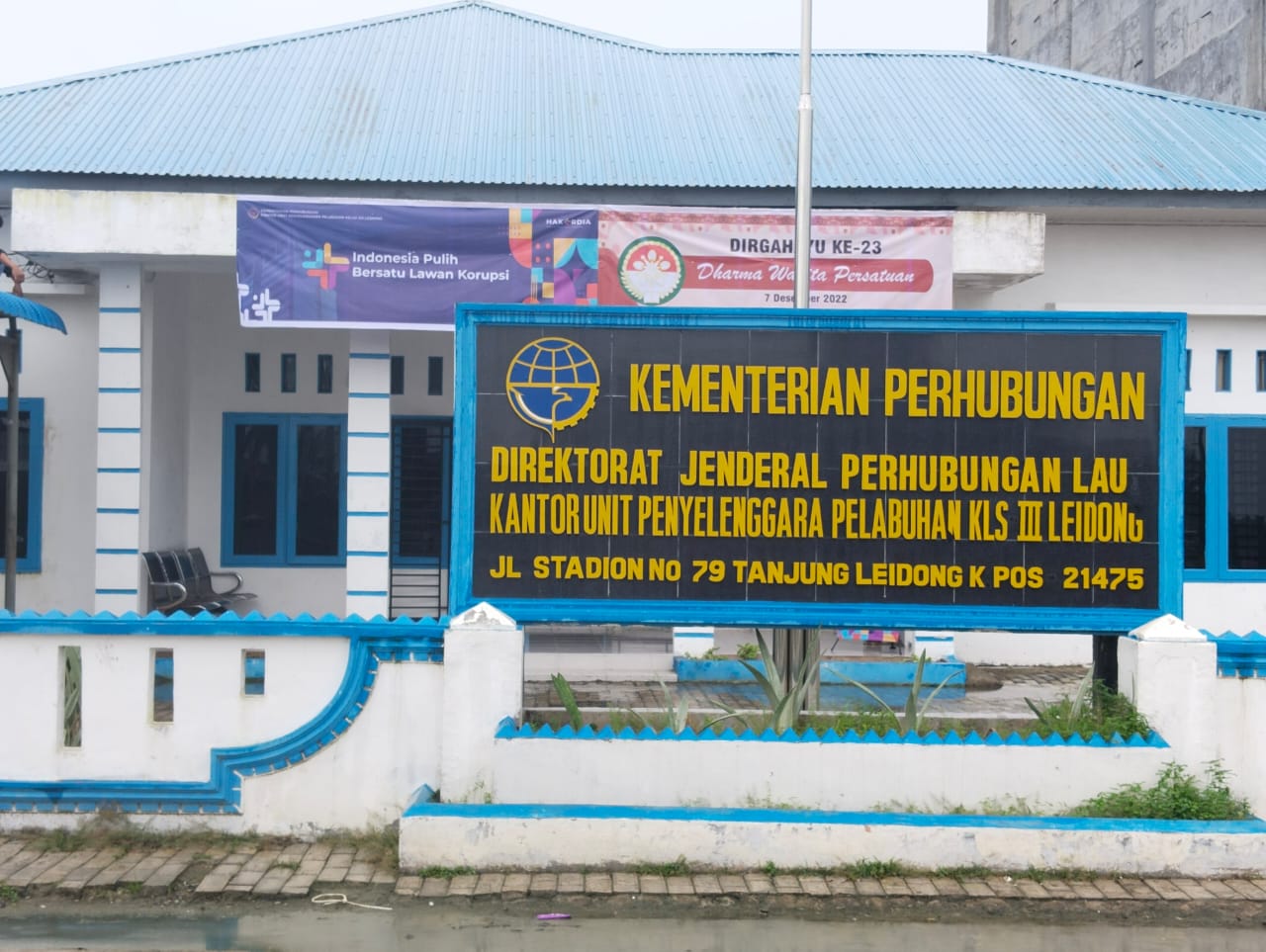 Kantor UPP Kelas lll Leidong Mendukung Sistem Pemerintahan Yang Bersih Bebas Korupsi