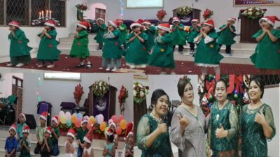 Natal TK Siloam Penuh Dengan Khidmat