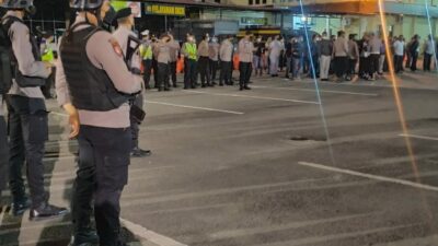 Antisipasi Geng Motor, Tim Gabungan Polrestabes Medan Gencar Tingkatkan Sispamkota