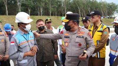 Jelang Nataru, Kapolda Sumut Tinjau Tol Sinaksak-Dolok Merawan