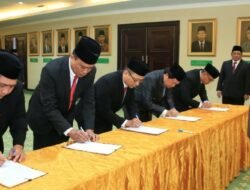 Menteri Agama Yaqut Cholil Qoumas Lantik Sembilan Pimpinan Tinggi Pratama 