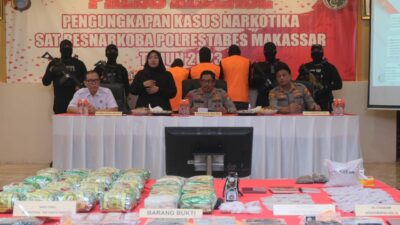 43 Kg Sabu Berhasil Digagalkan Polda Sulsel 