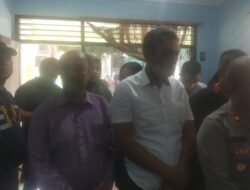 Kapolsek Medan Area Beserta Staff Melayat Kerumah Duka Mertua Dari Aiptu Panca Winata