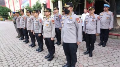 Wakapolda Sumut Pimpin Apel Gabungan Kamis Pagi