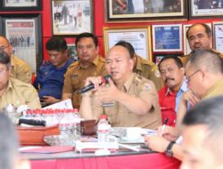 Bupati Taput Pimpin Rapat Koordinasi di Lingkungan Pemerintah Kabupaten Tapanuli Utara Awal Tahun 2023