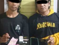 Dua Tersangka Pengedar Sabu, Berhasil di Ringkus Polres Taput