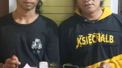 Dua Tersangka Pengedar Sabu, Berhasil di Ringkus Polres Taput