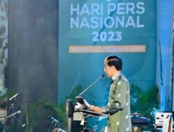 Presiden Jokowi Hadiri Puncak Peringatan Hari Pers Nasional 2023