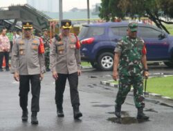 Kapolrestabes Medan Kawal Pengamanan VVIP Kunjungan Presiden RI di Lanud Soewondo