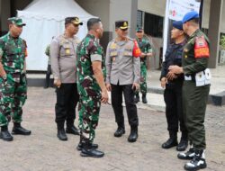 Kapolrestabes Medan Pantau Pengamanan Konser Musik di Sela Kunker Presiden RI